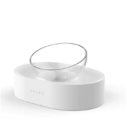 Adjustable Cat Bowl with Dual Bowls for Feeding