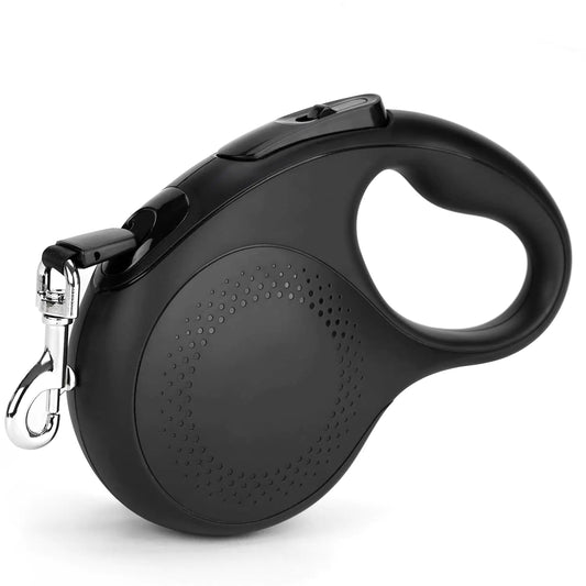 JUBDUG Retractable Dog Leash 26 Feet Dog Leash for Small to Large Dogs up to 110lbs Anti-Slip Handle One Button Lock and Release Heavy Duty 360° Tangle-Free